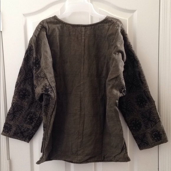 FINAL MARKDOWN Ladies' Embroidered Unlined Jacket small - Picture 5 of 5